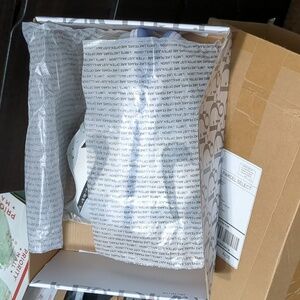 New AJ 1 Gray Leather Nike Luxury Shoes w/Box